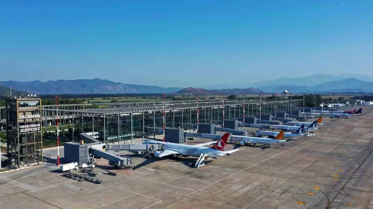 Muğla'nın Havalimanları 1,4 Milyon Yolcu Ağırladı