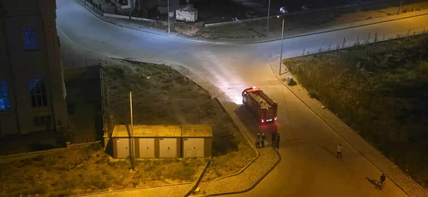 Nevşehir'de Trafo Patladı