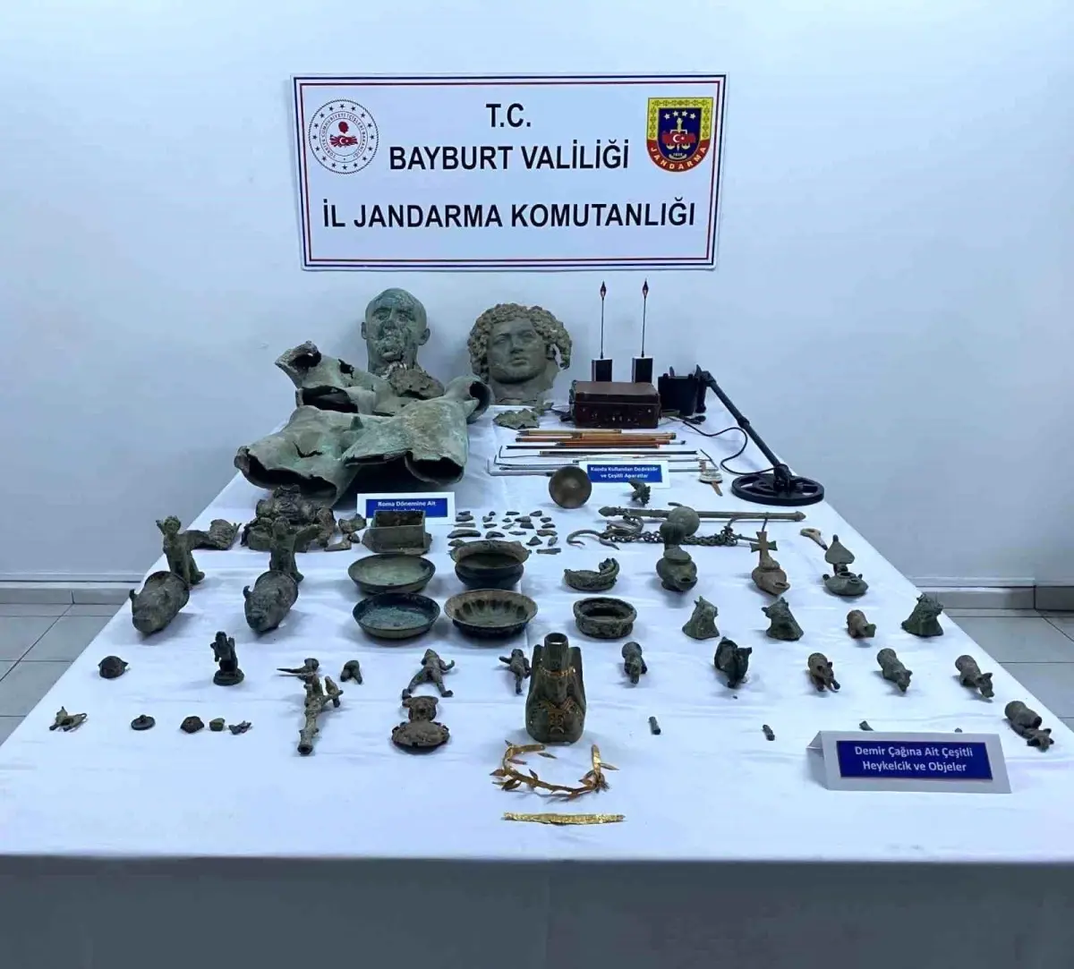 Bayburt'ta Tarihi Eser Operasyonu