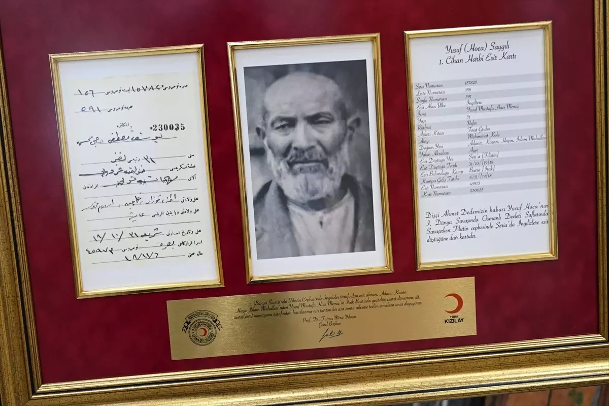 Saygılı Ailesi 107 Yıl Sonra Mektuba Kavuştu