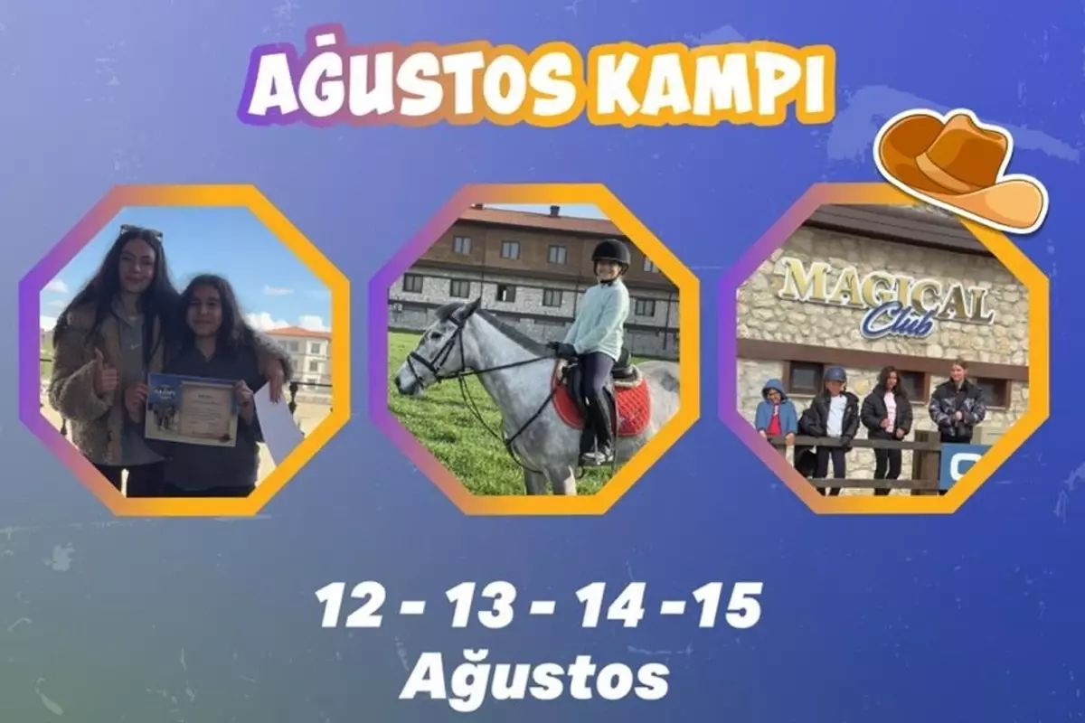Magical Club'ta çocuklar için unutulmaz bir yaz kampı: Atlarla doğa, bilgi ve eğlence dolu 4 gün
