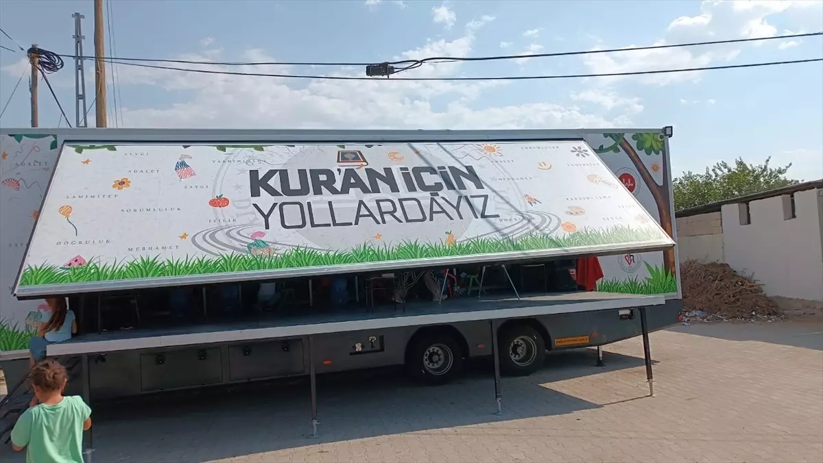 Mobil Kur'an Kursu Adıyaman'da Başladı