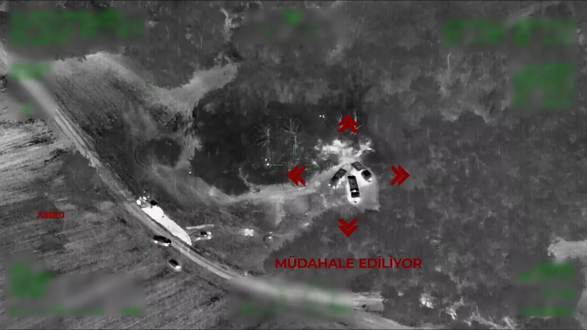 Orman kundakçıları İHA'ya böyle yakalandı