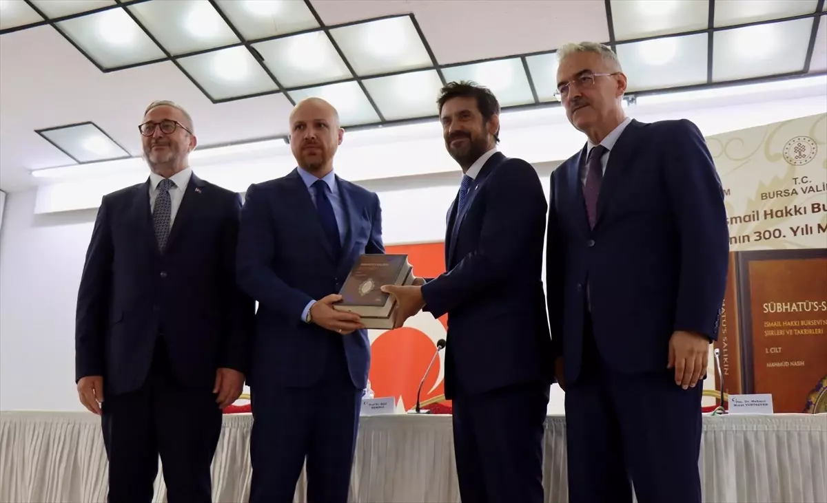 Bursa'da İsmail Hakkı Bursevi Eseri Tanıtıldı