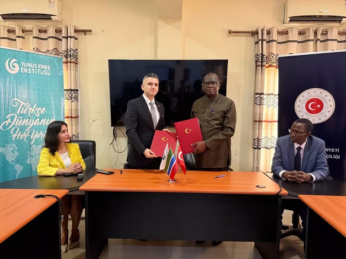 Gambiya'da Türkçe Eğitim Protokolü İmzalandı