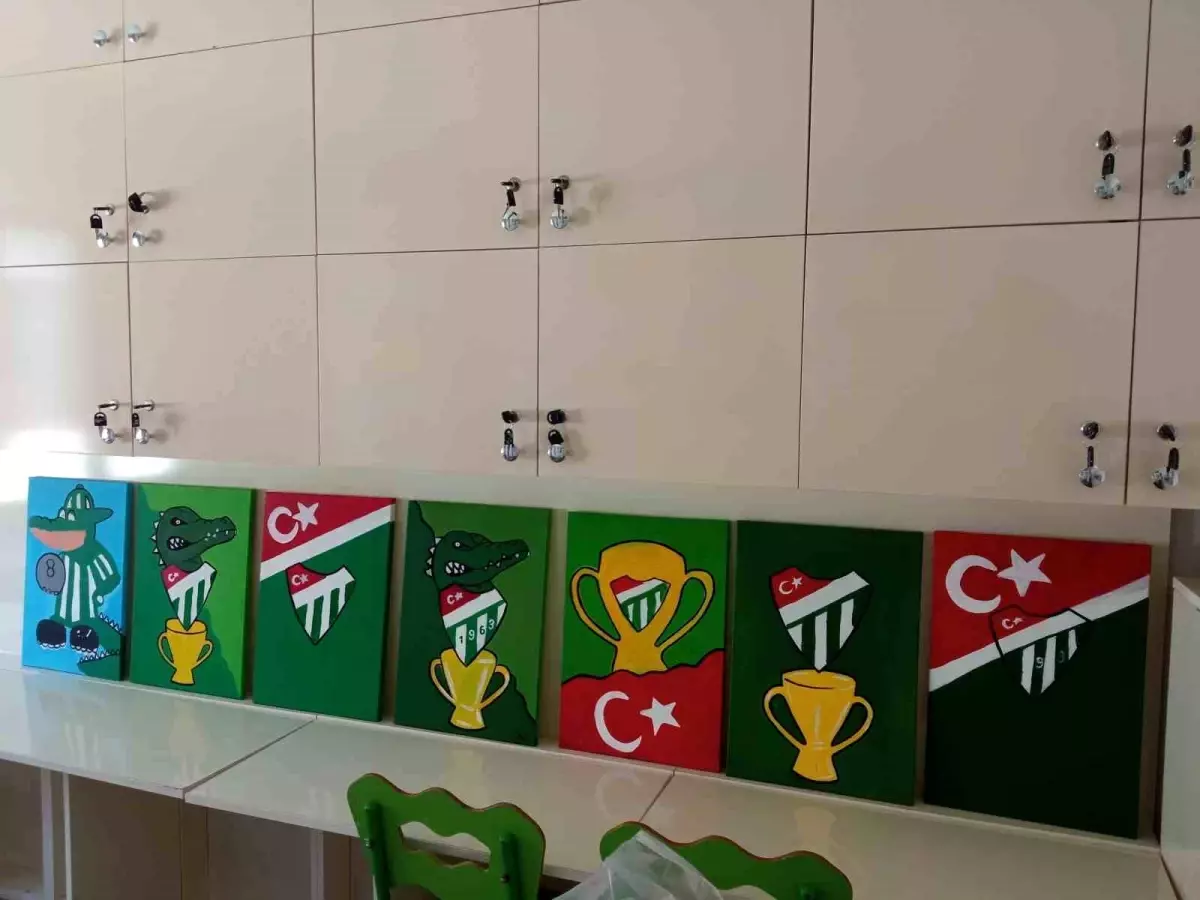 Miniklerden Bursaspor’a Destek