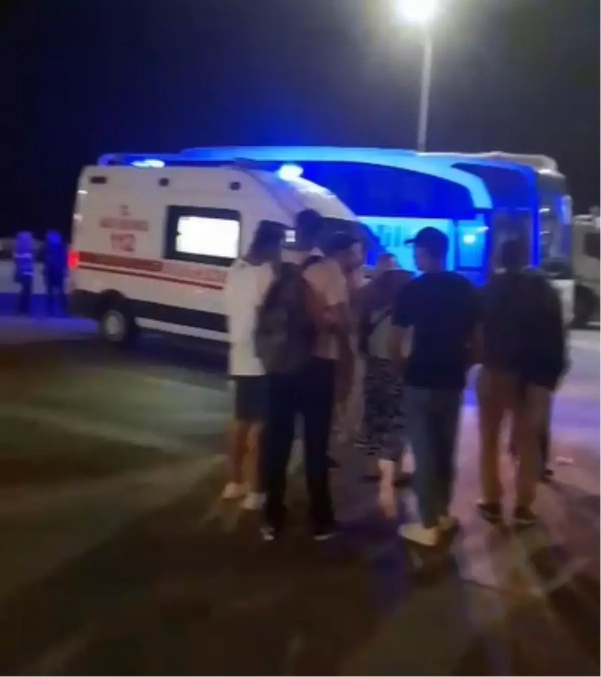 Otobüs Şoförleri Arasında Bıçaklı Kavga