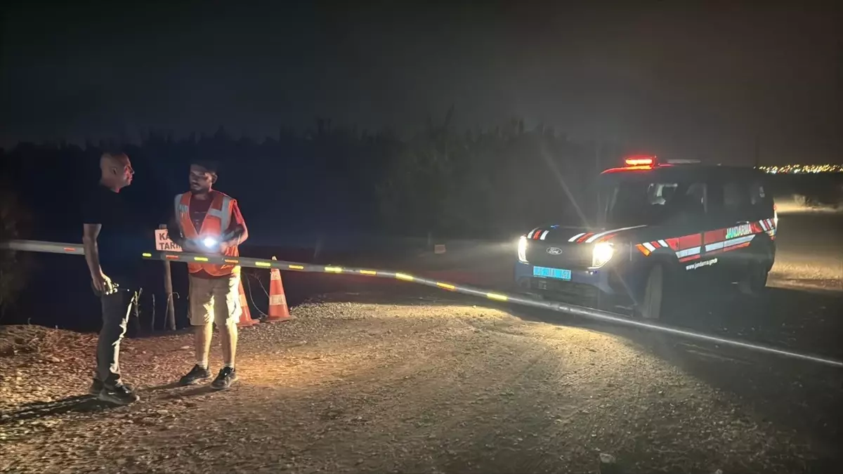 Adana'da eğitim uçağı düştü