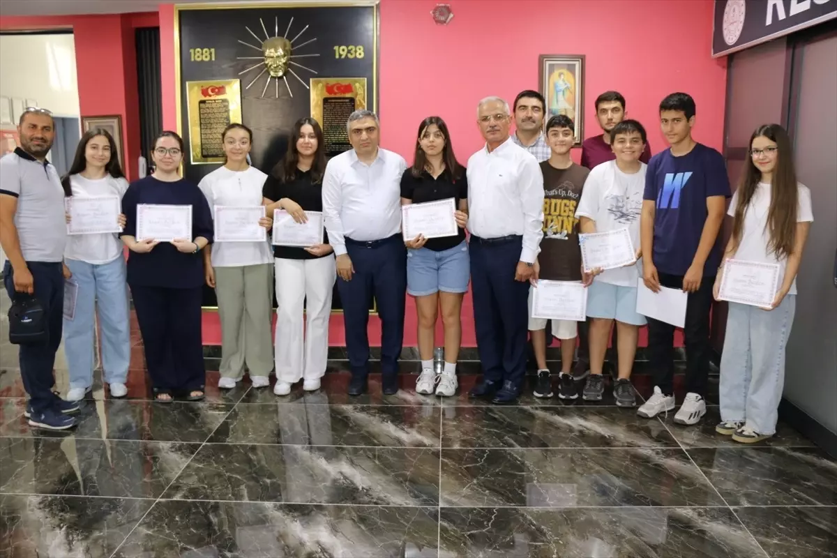 Merzifon'da LGS Başarı Ödül Töreni