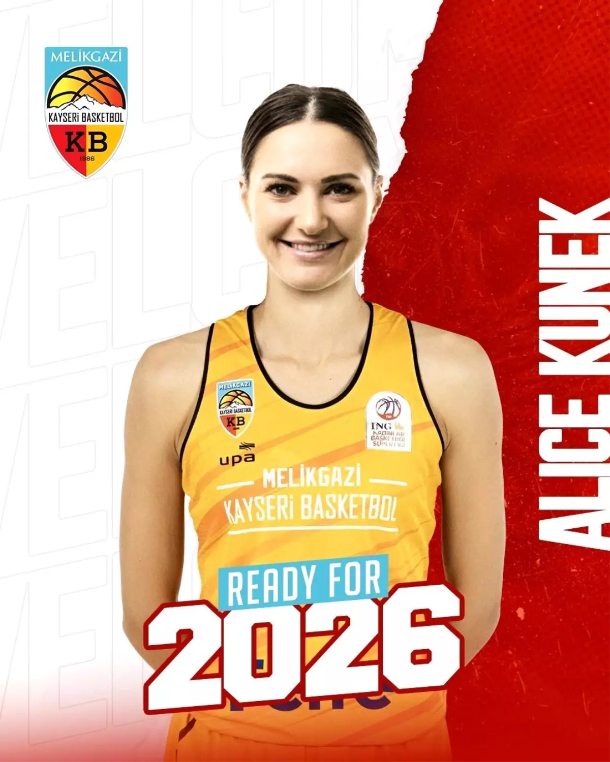 Melikgazi Kayseri Basketbol'a Yeni Transfer