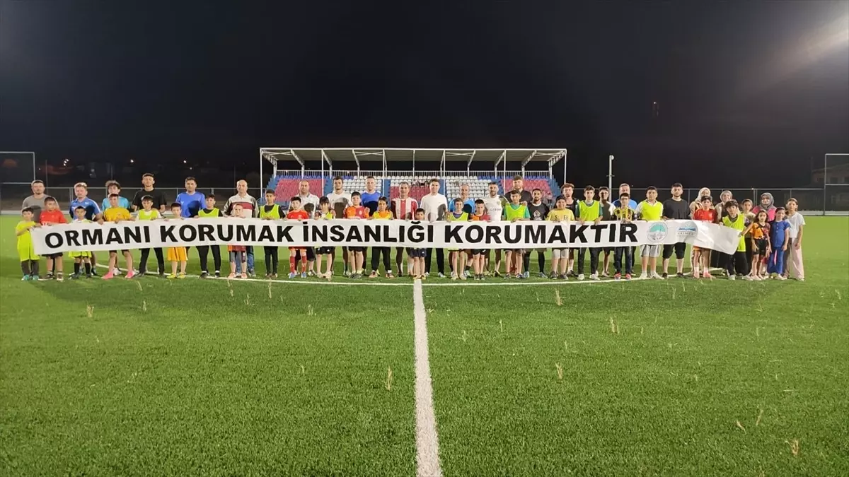 Futbol Kursundan Orman Yangınlarına Dikkat