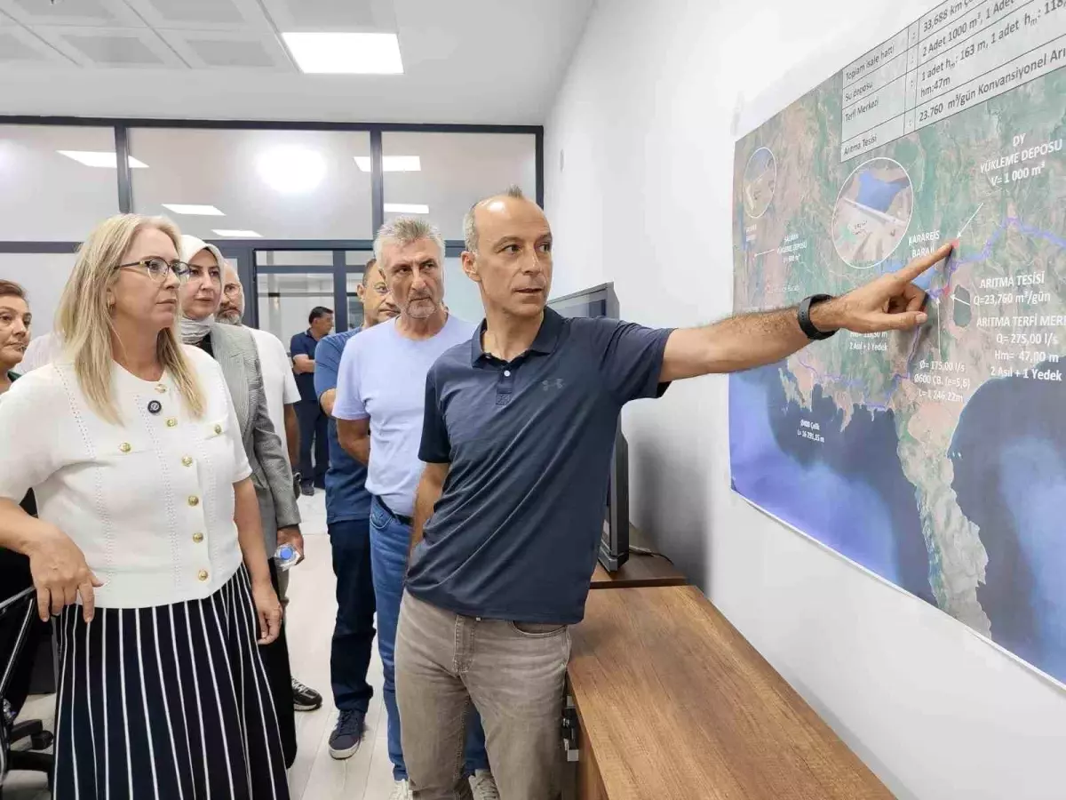 Ceyda Bölünmez Çankırı, Çeşme'deki Su Kesintileri İçin Çözüm İncelemesi Yaptı