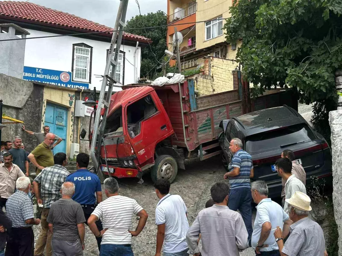Kastamonu'da Kamyon Kazası