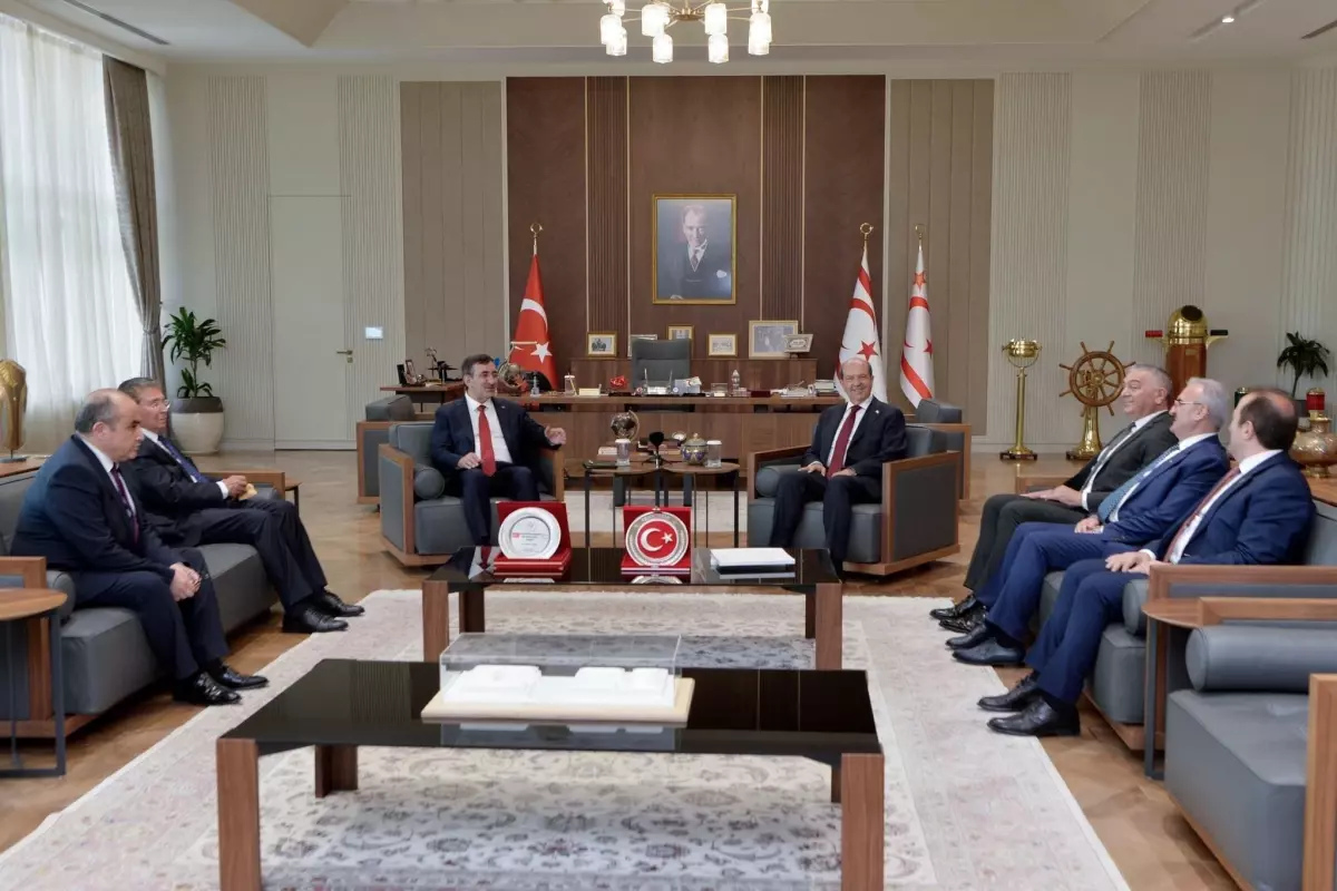 Yılmaz ve Tatar'dan Türkiye-KKTC İlişkileri Toplantısı