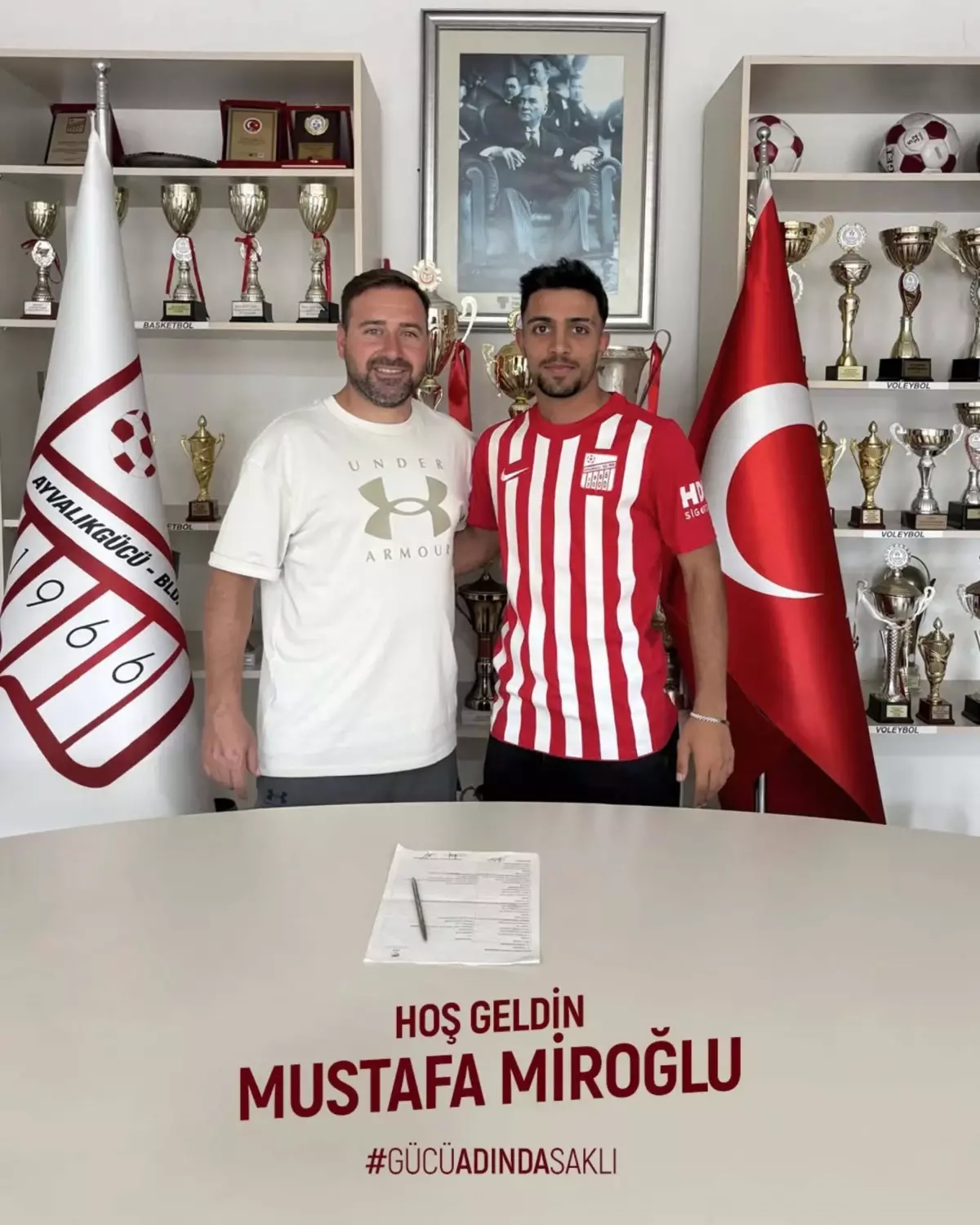 Ayvalıkgücü Yeni Transfer ve Altyapı Koordinatörü ile İlgili Açıklama Yaptı