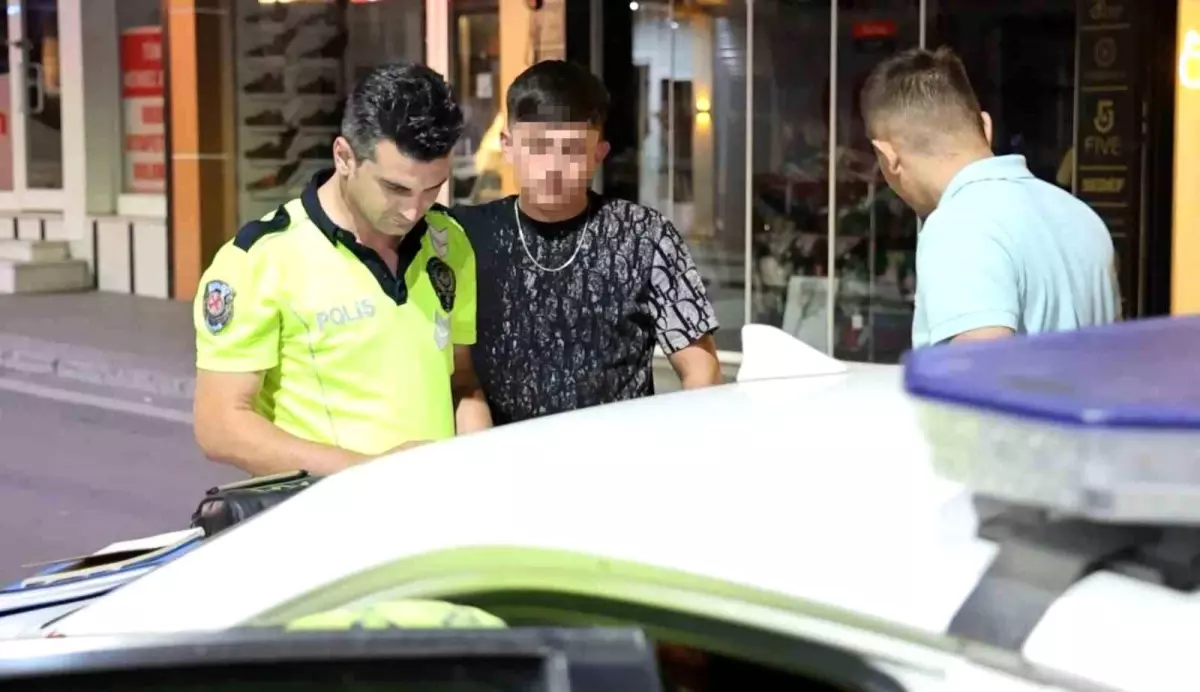Aksaray'da Ehliyetsiz Sürücüye 37 Bin Ceza