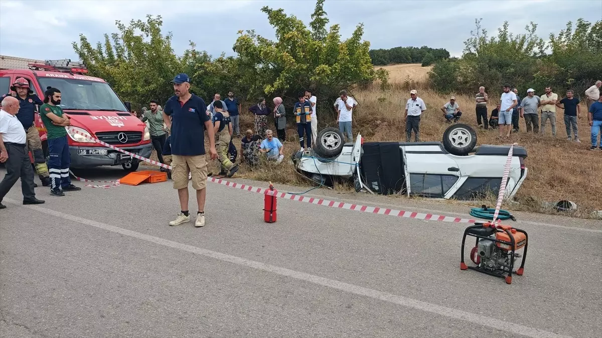 İnegöl'de Trafik Kazası: Sürücü Hayatını Kaybetti
