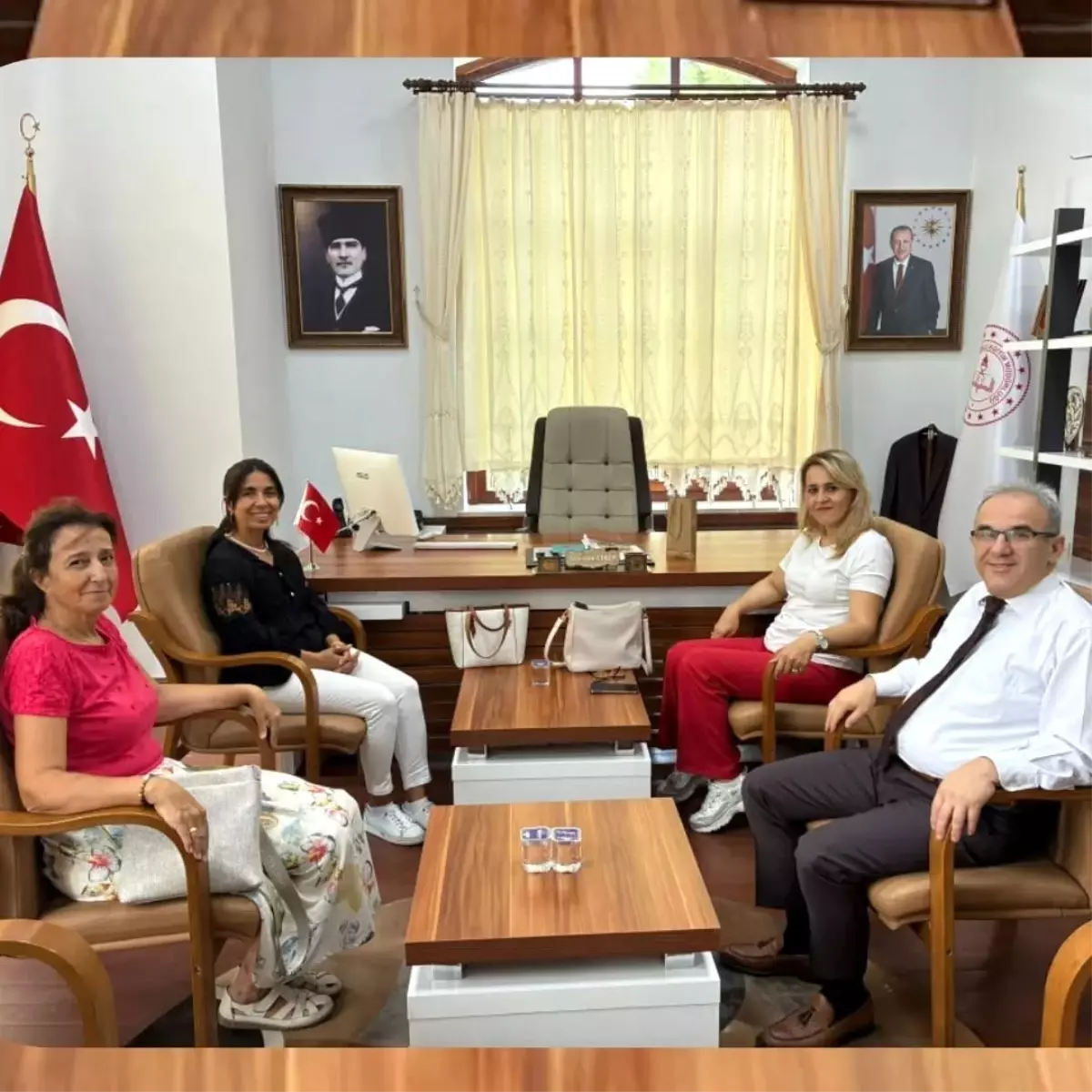 Edremit Milli Eğitim Müdürü'ne Ziyaretler Devam Ediyor