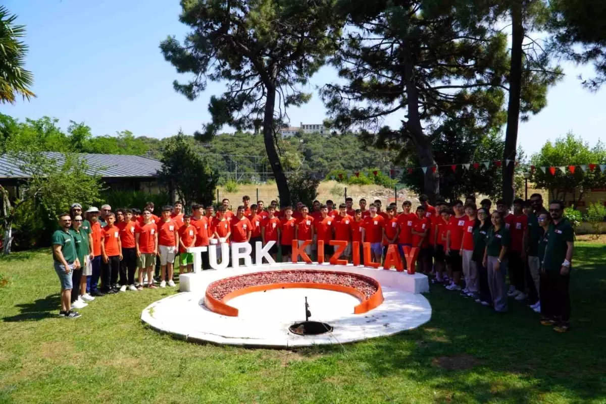 Türk Kızılay Gençlik Kampları 53 ilde 1000'den fazla öğrenciyi ağırladı