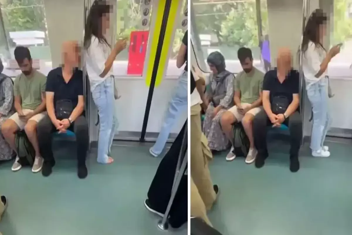 Marmaray'da bir kadını saçlarını koklayarak taciz eden şüpheli yakalandı