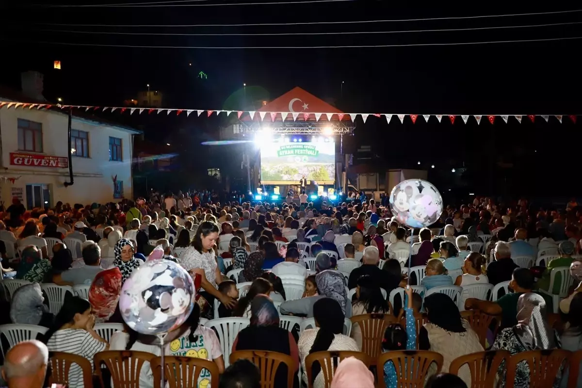 Cevizli Ayran Festivali Coşkuyla Kutlandı