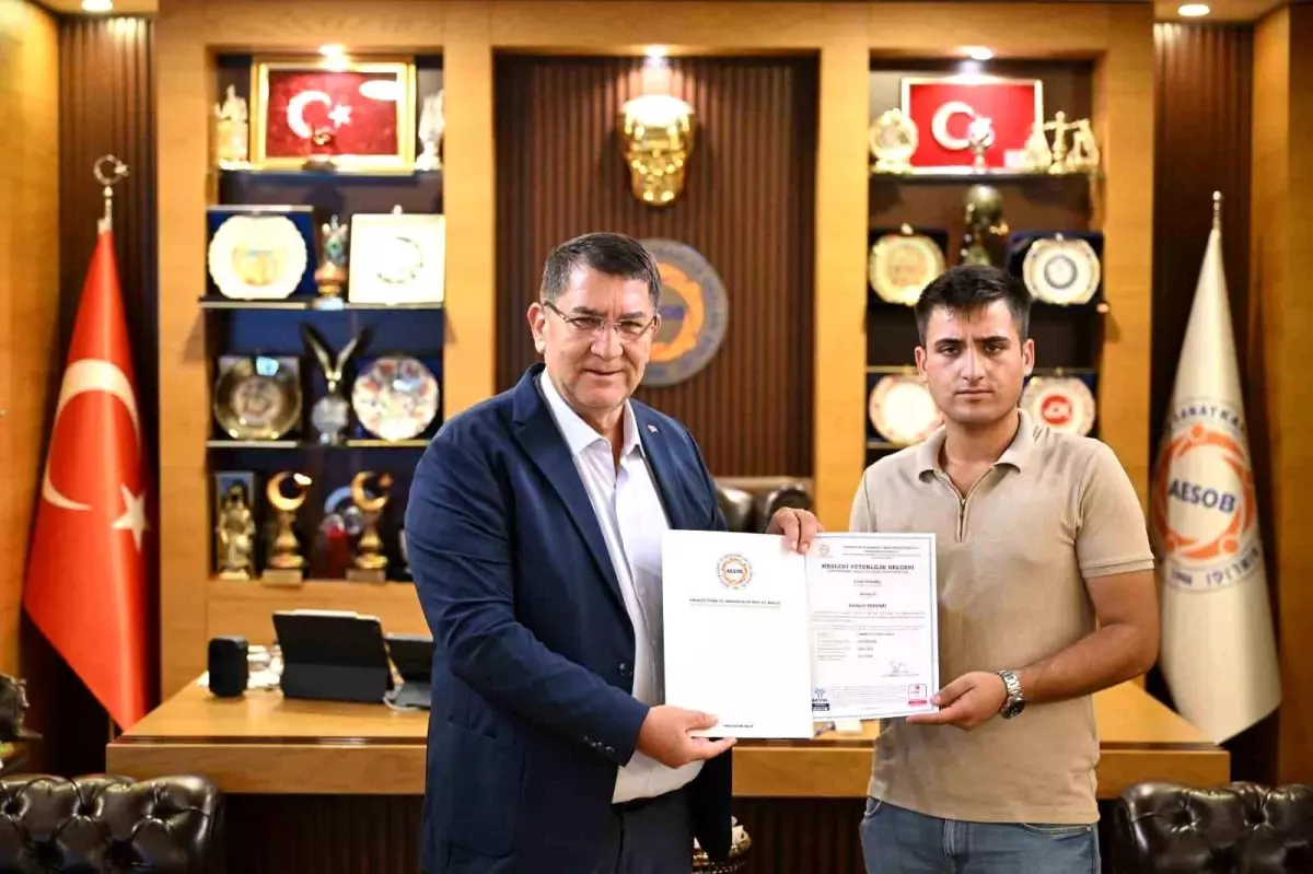 Antalya'da İlk MYK Sertifikalı Tesisatçılar