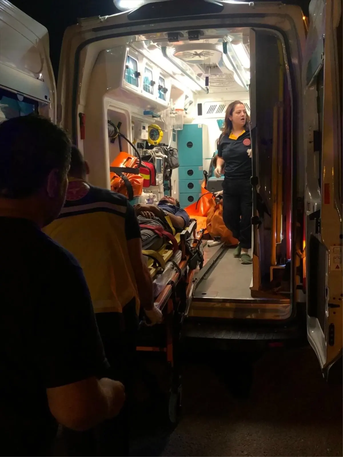 Mardin'de Minibüs ve Motosiklet Çarpıştı