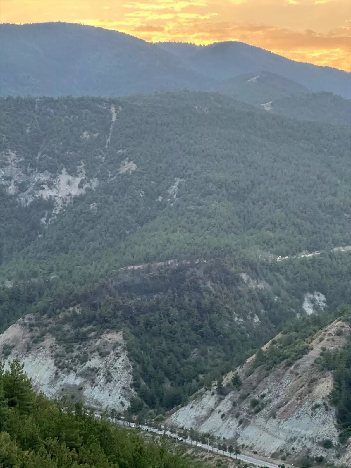 Karabük'te Orman Yangını Kontrol Altında