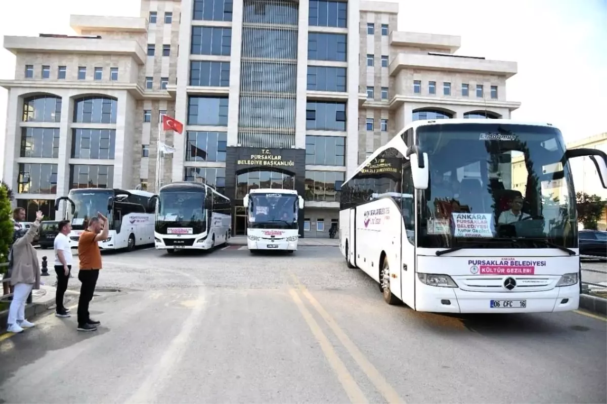 Pursaklar Belediyesi'nden Kadınlara Kültür Gezisi