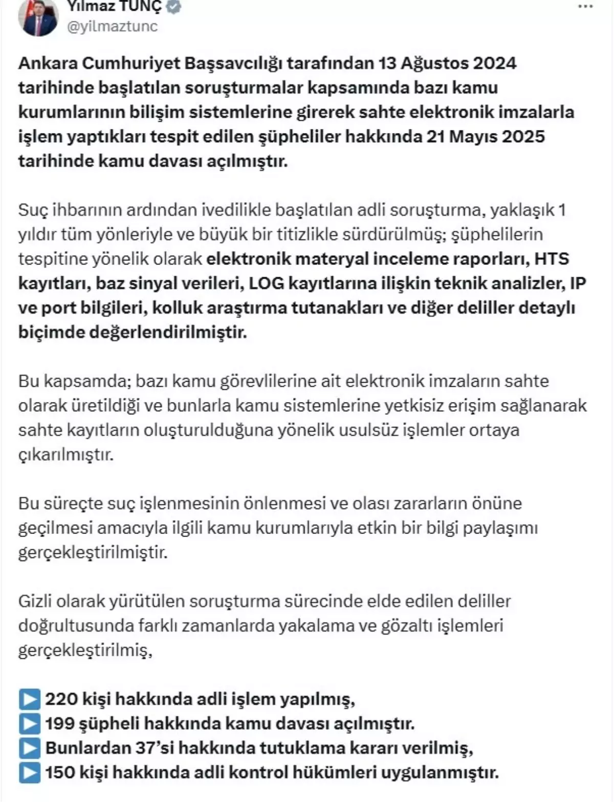 Sahte Diploma Soruşturmasında 220 Kişi Hakkında İşlem