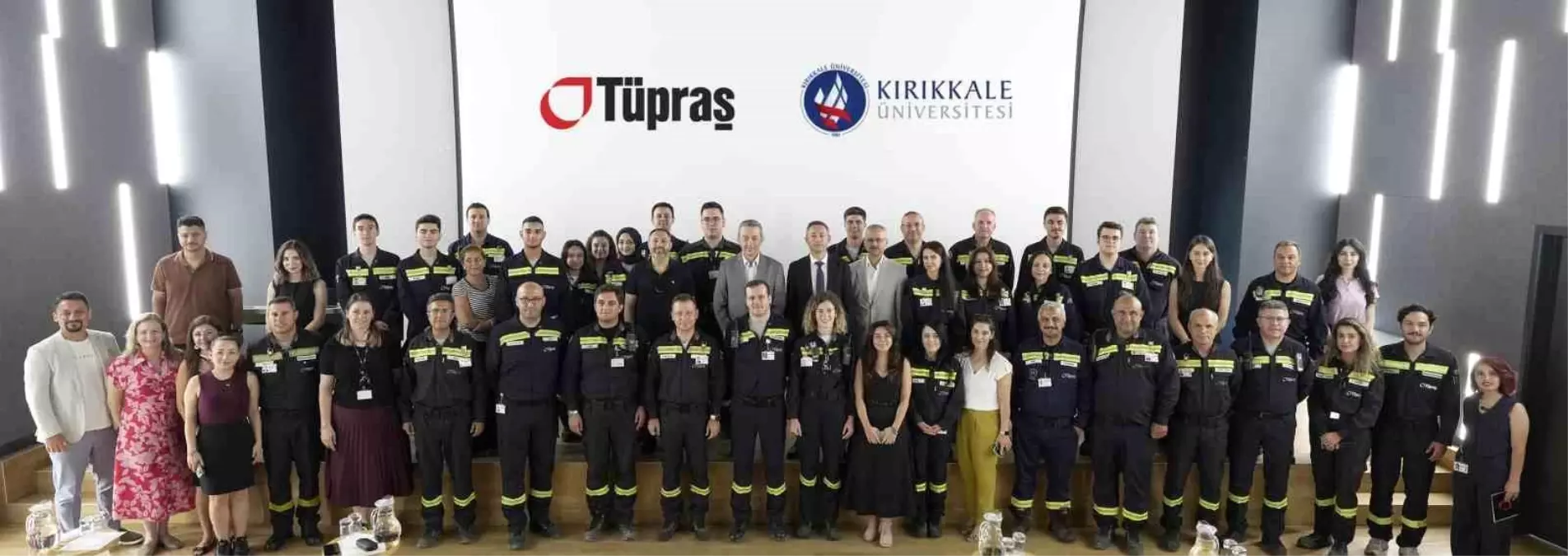 Kırıkkale Üniversitesi ve Tüpraş'tan Staj Programı Tamamlandı