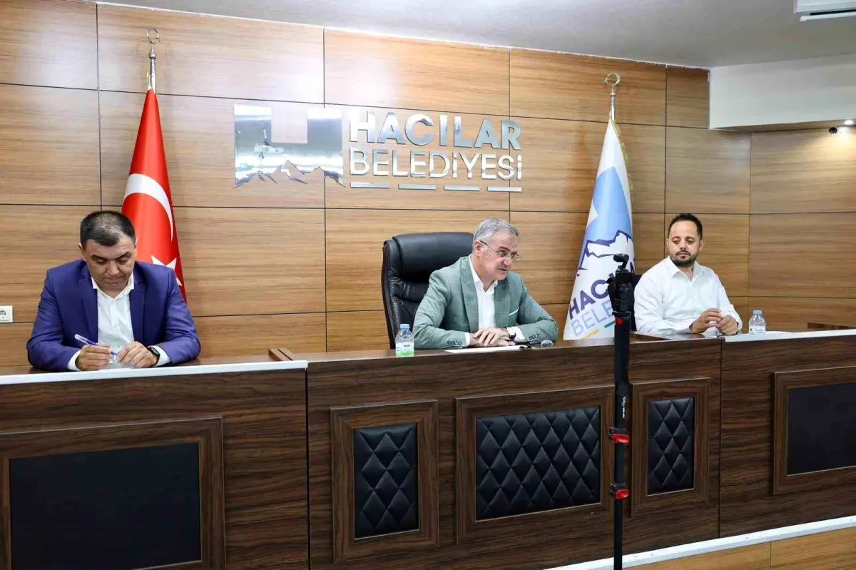 Hacılar Belediyesi Ağustos Ayı Meclis Toplantısı Gerçekleşti
