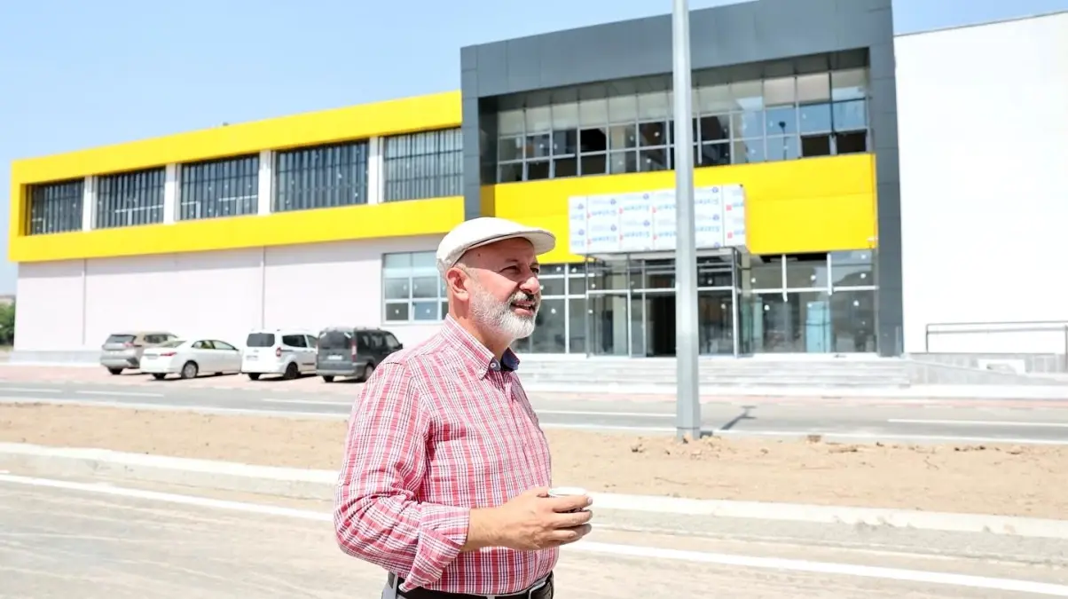 Kocasinan'da Yeni Sosyal Tesisin İnşaatı Yüzde 95 Tamamlandı