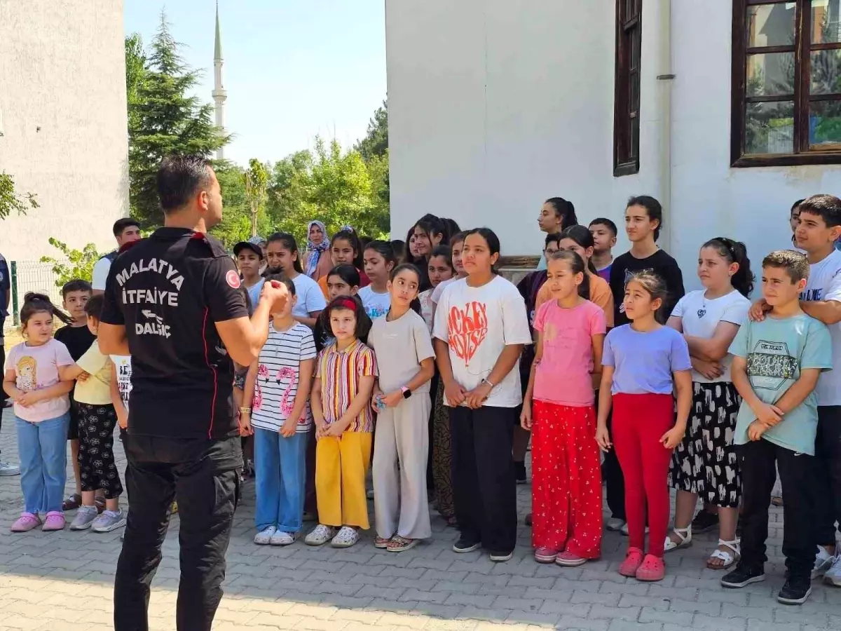 Malatya'da Afet Bilinci Eğitimi Düzenlendi