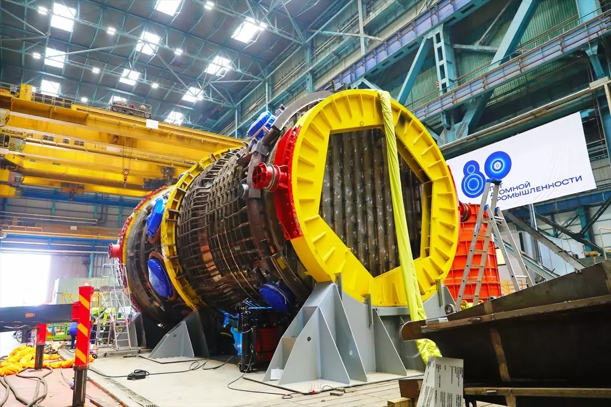Rosatom 4. Nesil Nükleer Reaktör Ekipmanını Üretti