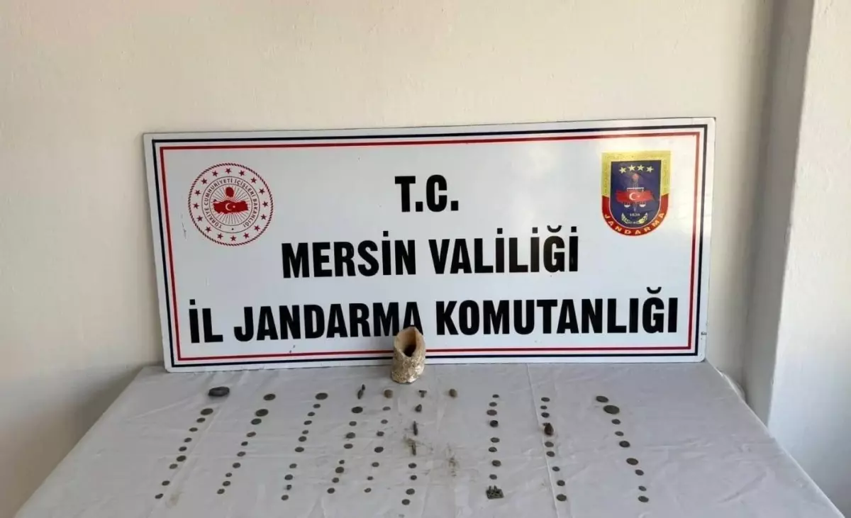 Mersin'de Tarihi Eser Kaçakçılığı Operasyonu