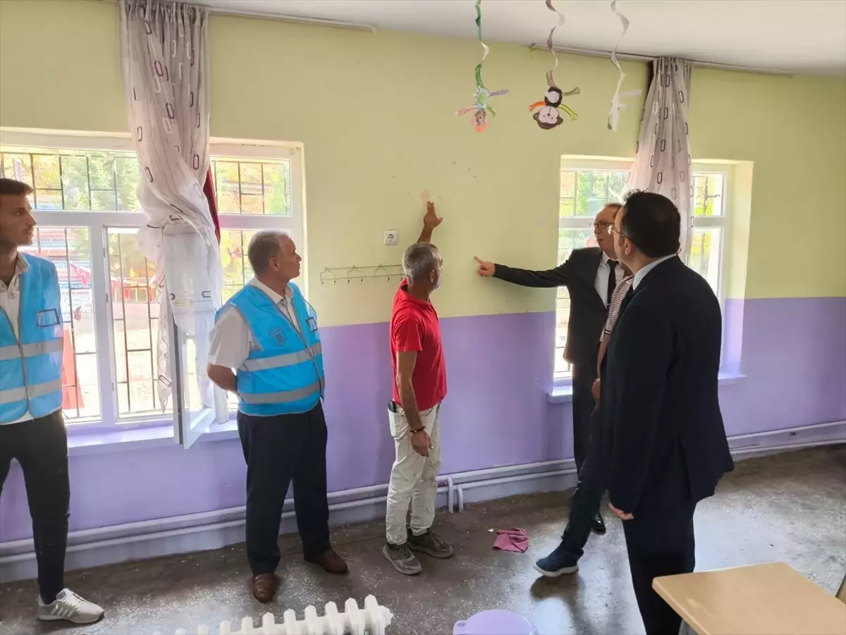 Ermenek'te Okul Bakım Projesi