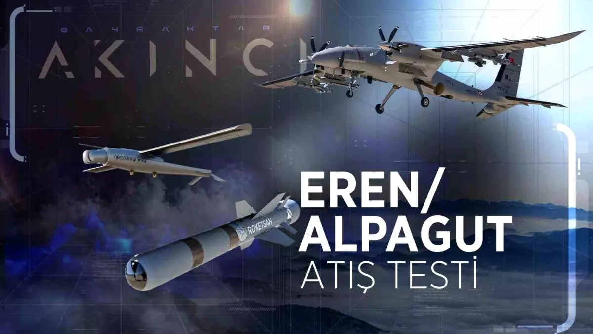 ALPAGUT Test Atışını Başarıyla Tamamladı