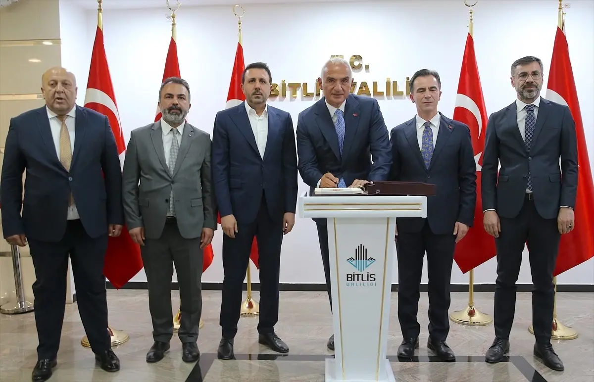 Kültür ve Turizm Bakanı Ersoy, Bitlis'te konuştu Açıklaması