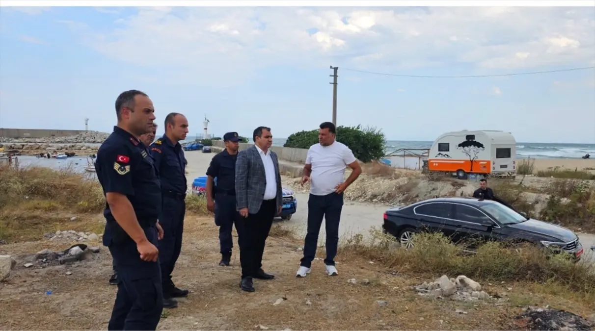 Vize Kaymakamı Kıyıköy'de İncelemelerde Bulundu