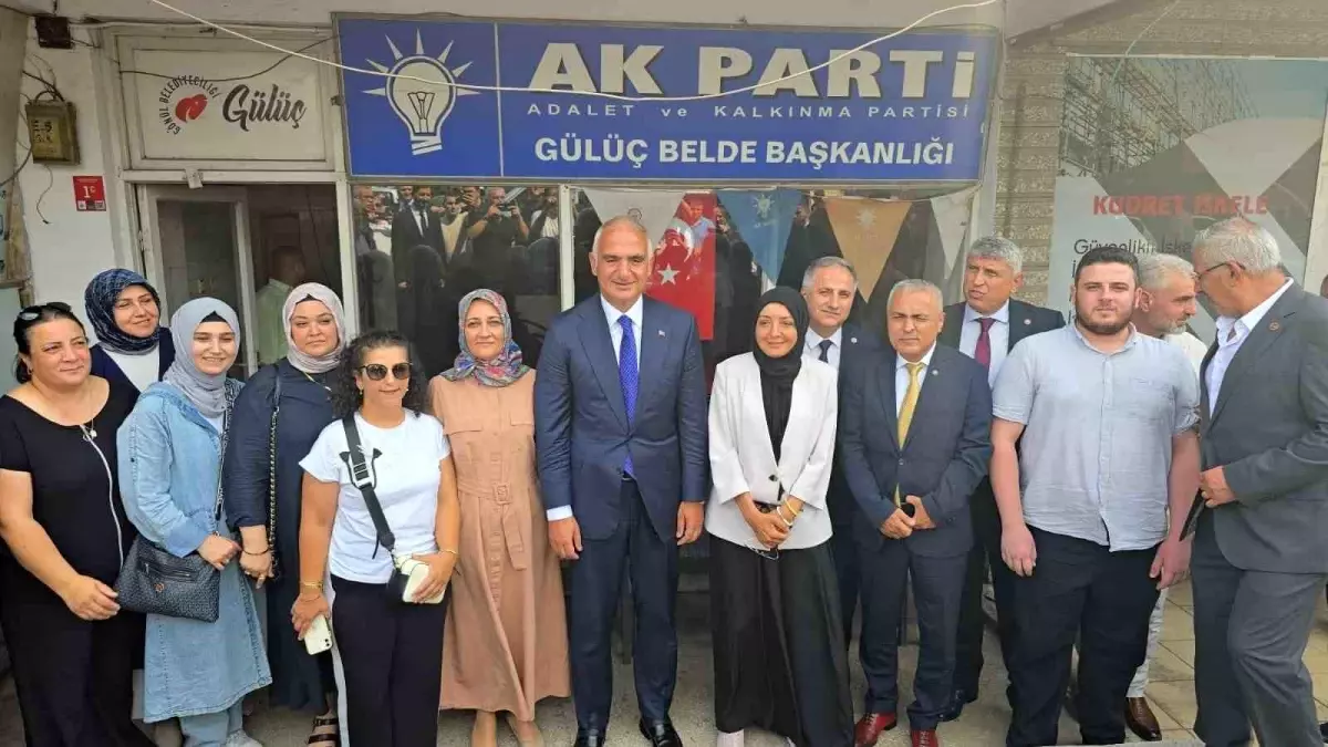 Kültür ve Turizm Bakanı Mehmet Nuri Ersoy Gülüç'te!