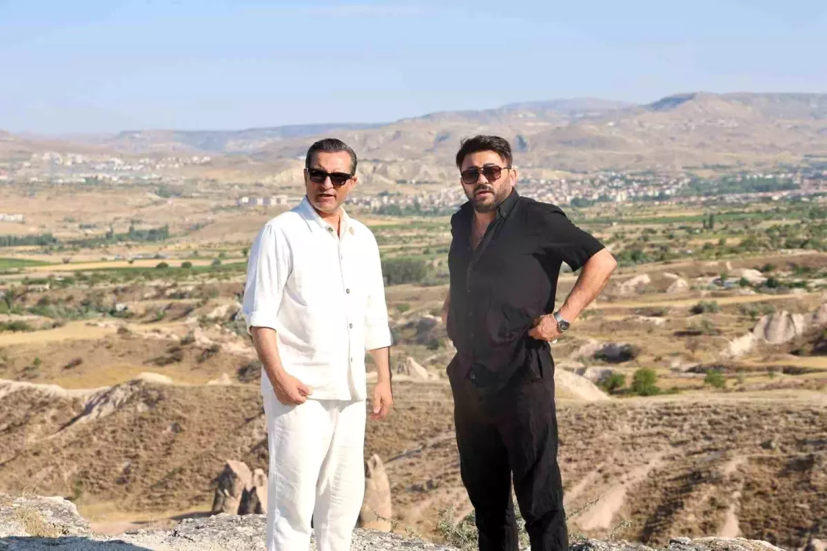 Rafet El Roman Kapadokya'da Klip Çekti