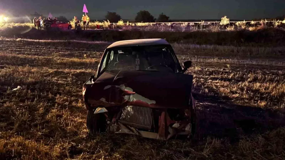 Kırıkkale'de Trafik Kazası: 4 Yaralı