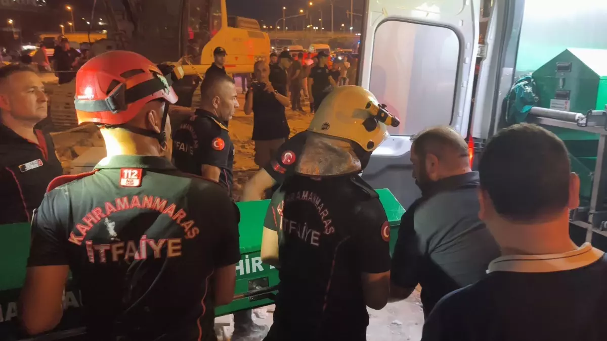 Kahramanmaraş'ta Yıkım Faciası: Bir Operatör Hayatını Kaybetti