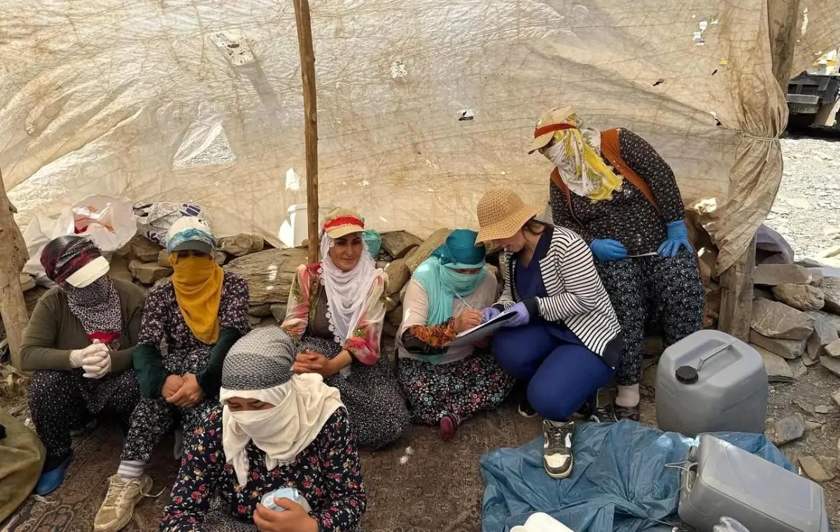 Yüksekova'da Kadınlara Süt Hijyeni Eğitimi