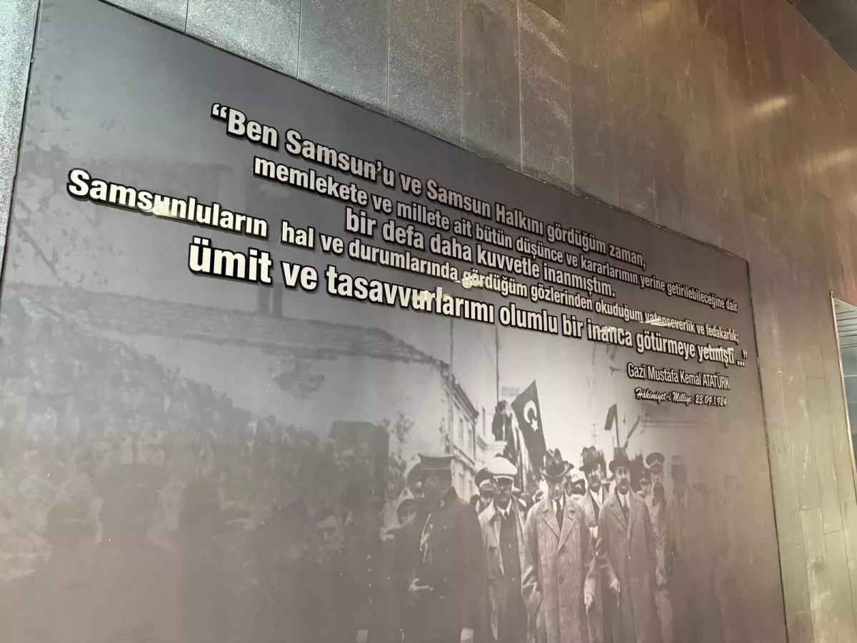 Samsun'a 101 Yıl Sonra İstiklal Madalyası