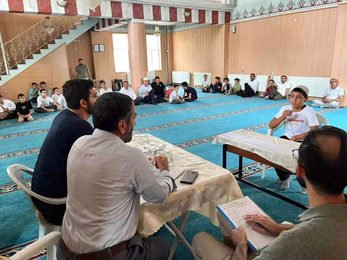 Van'da Hadis Ezberleme Yarışması