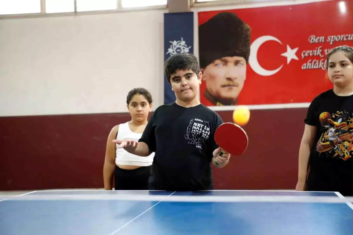 Aydın'da Ücretsiz Masa Tenisi Kurslarıyla Çocukların Fiziksel ve Sosyal Gelişimi Destekleniyor