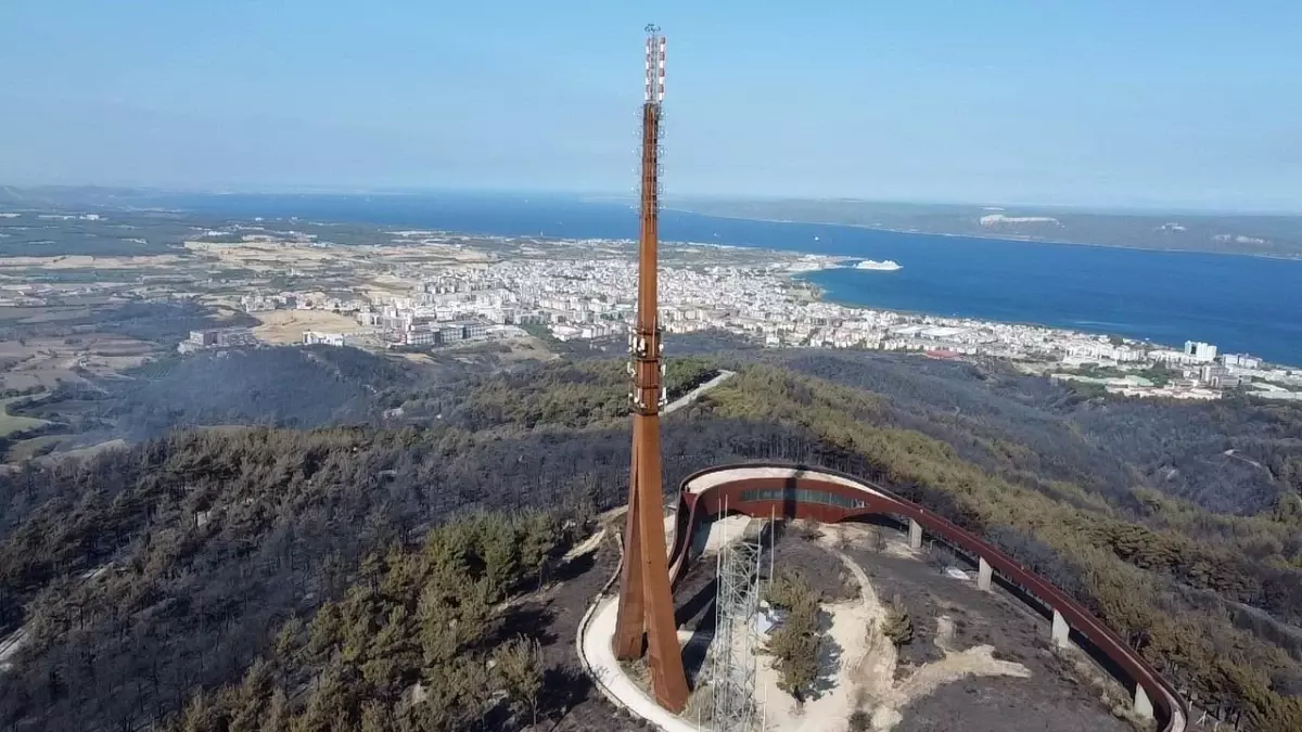 Çanakkale'de Orman Yangını