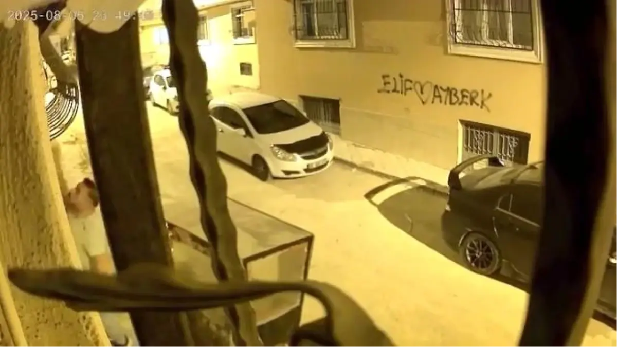 Elazığ'da Hırsız Alarmı Kaçırdı